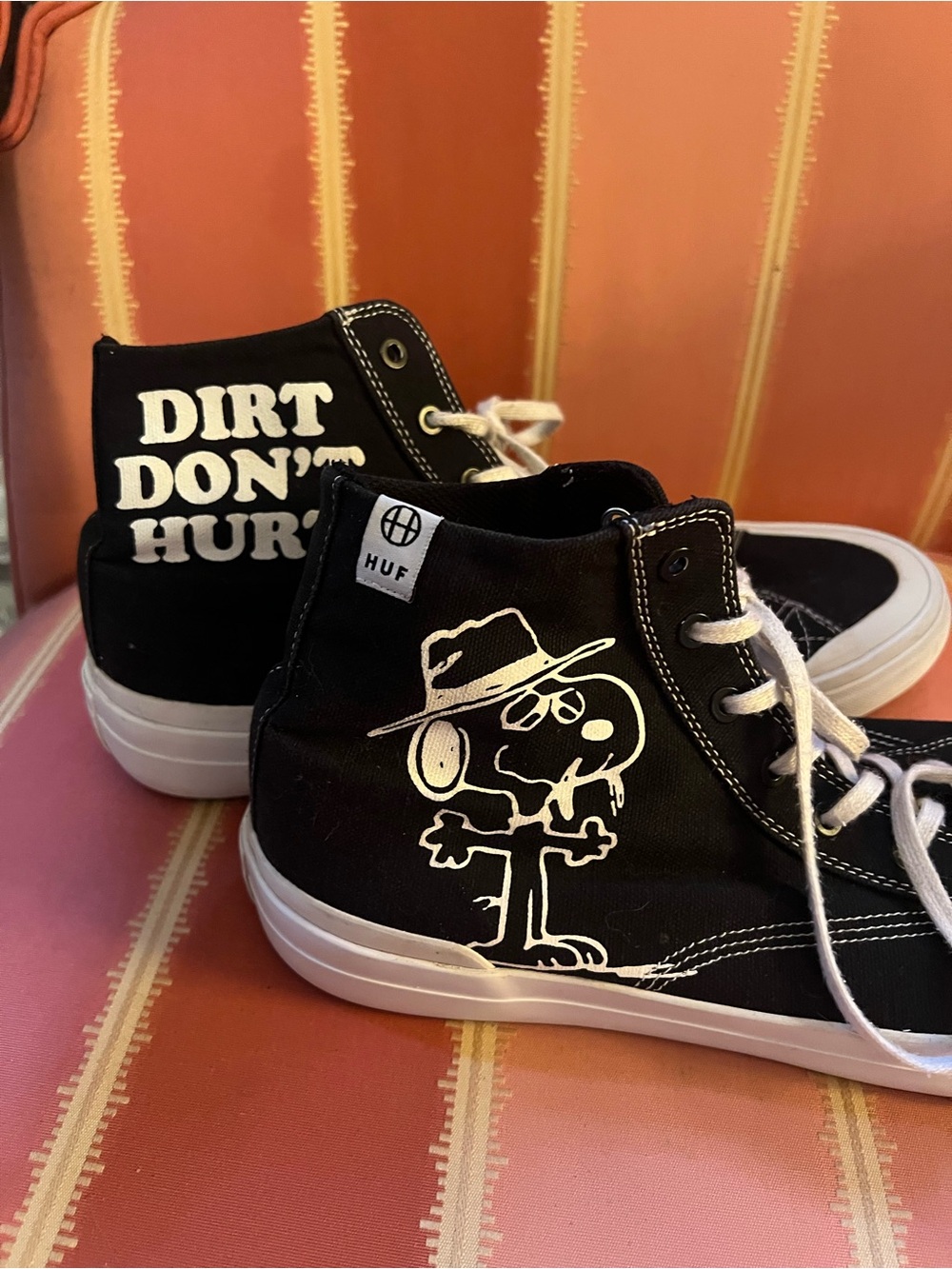 HUF x Peanuts Classic Hi "Dirtbag Crew" Sz 10 men’s sneakers